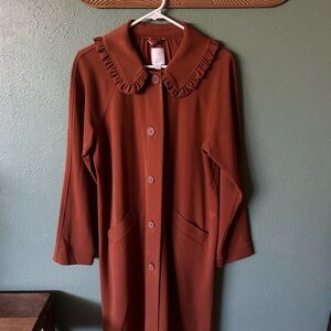 LC Lauren Conrad Copper Coat
